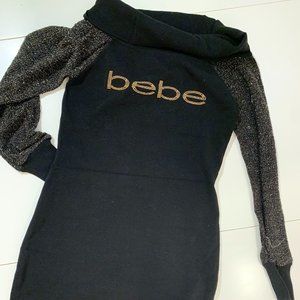 BeBe dress sweater- above knee